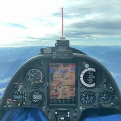 Flugwegposition um 11:43:22: Aufgenommen in der Nähe von Gußwerk, Österreich in 3011 Meter